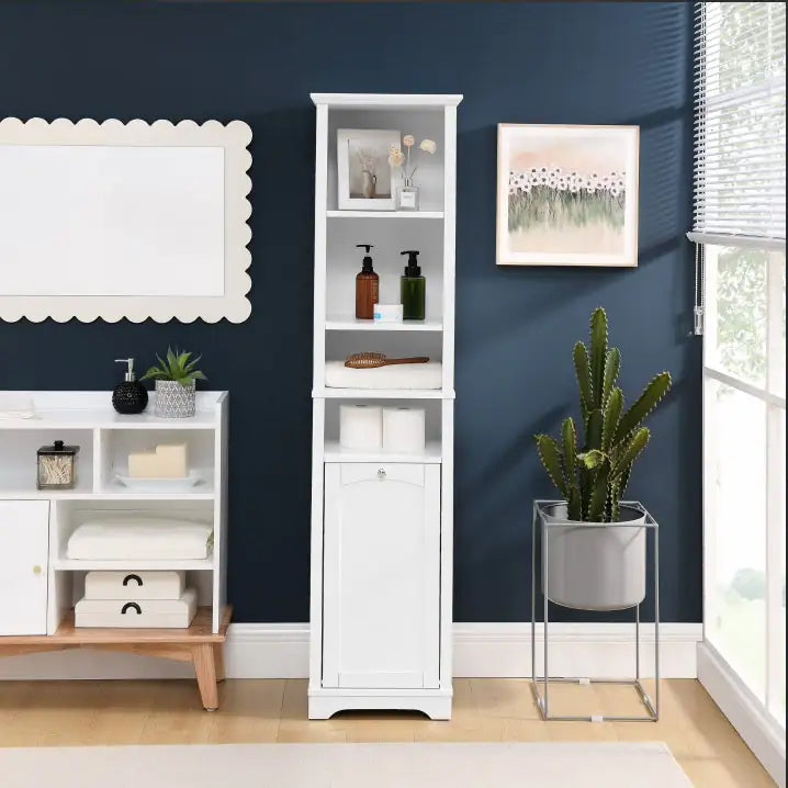 64" Storage Cabinet | Multiuse Floor Cabinet for Home