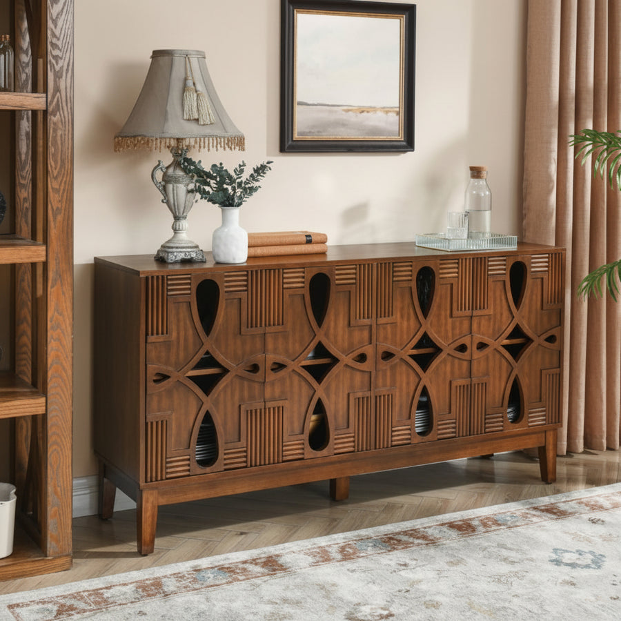 Luxury Buffet & Entertainment Center