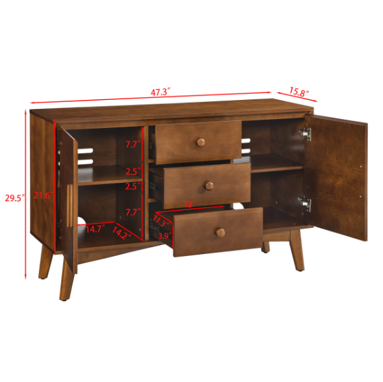 Rustic Buffet Cabinet | Style Bohemian Sideboard Storage