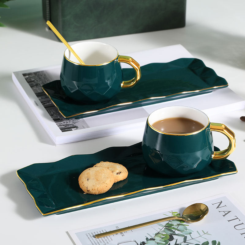 Elegant Ceramic Coffee Cup-Kitchen-HomeAscent
