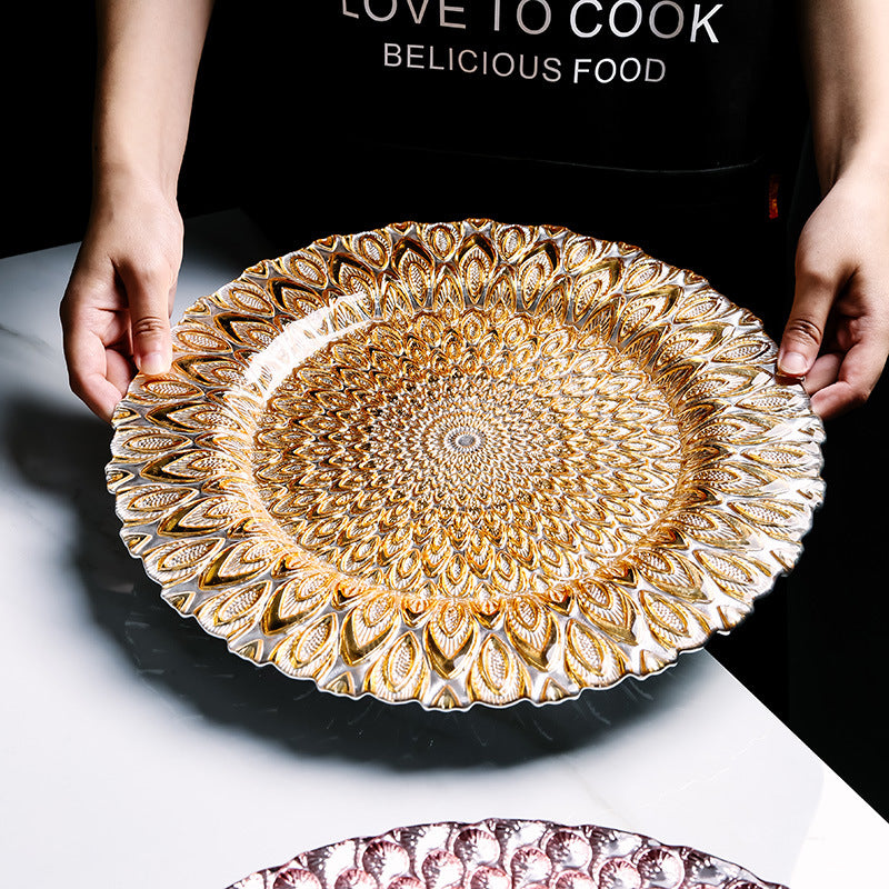 Geometric Decorative Snack Platter