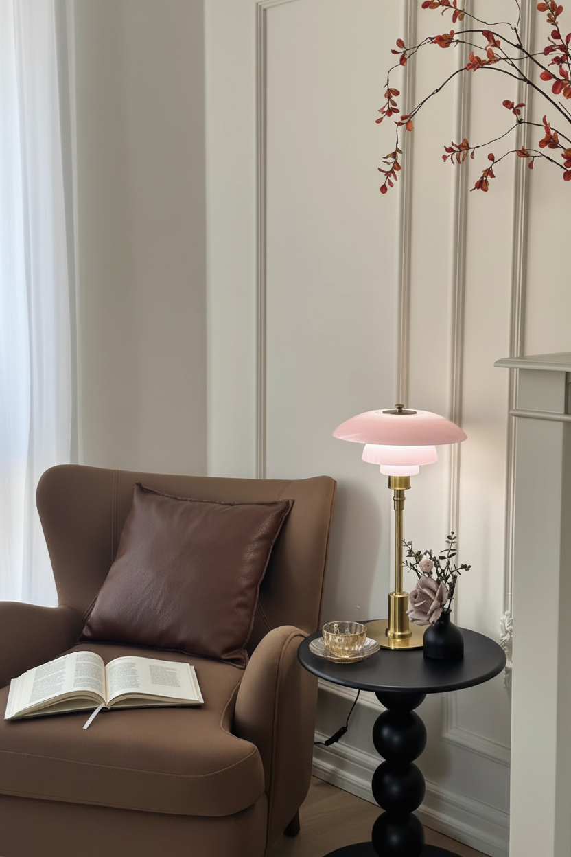 Modern Nordic Metal Table Lamp