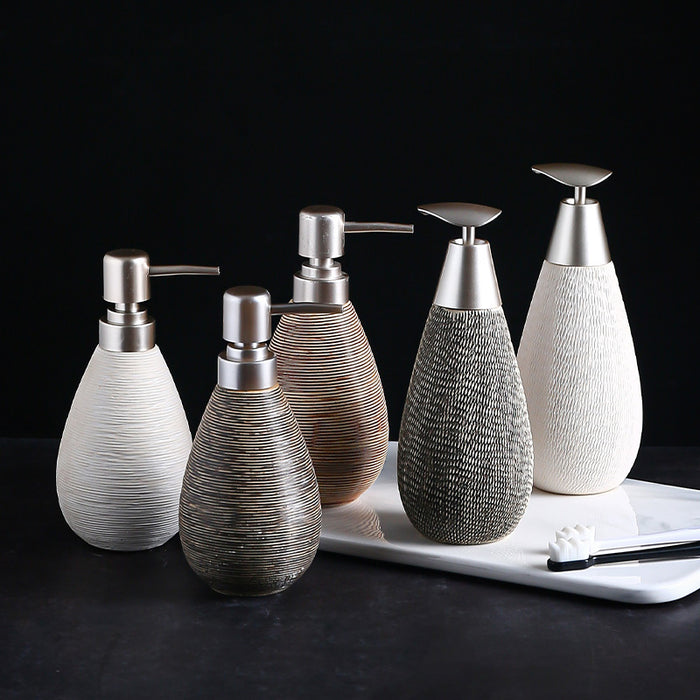 Japanese Ceramic Soap Bottle-bed and bath-HomeAscent