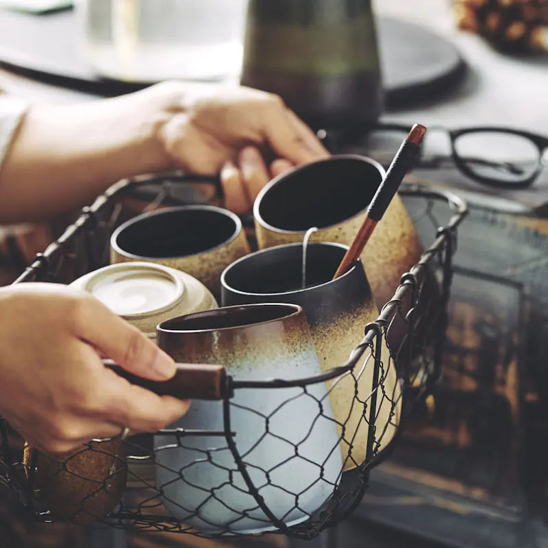 Japanese Vintage Ceramic Mugs