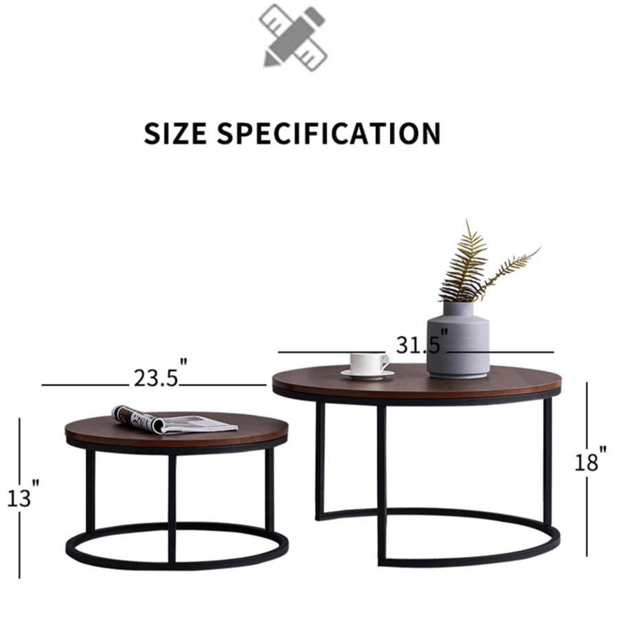 Modern Nesting Coffee Table
