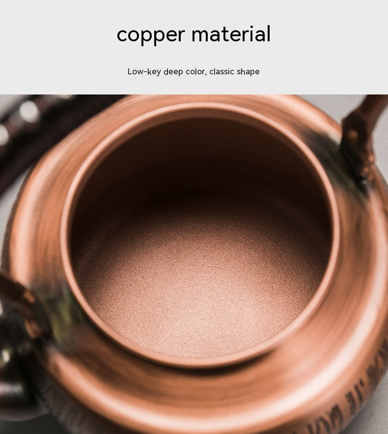 Copper Art Tea Pot