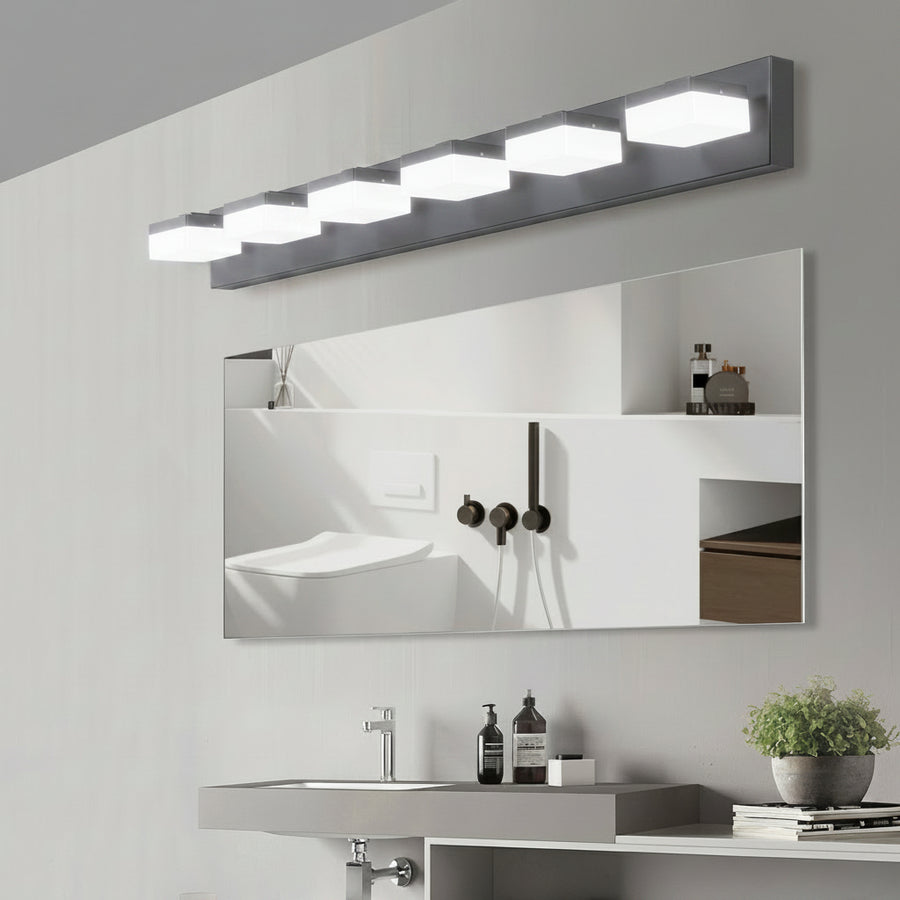 Modern Black LED Vanity Light