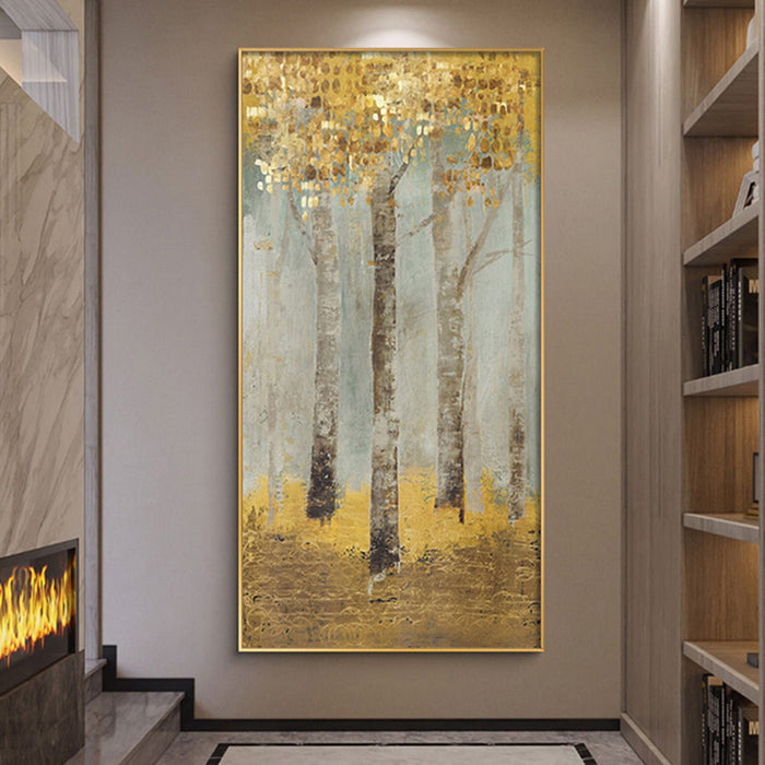 Fortune Tree Canvas Collection – Elegant Wall Art-living room, office, bedroom-HomeAscent