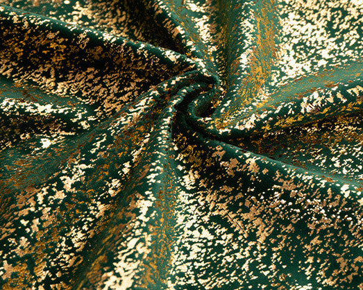 Velvet Snowflake Gold Pillowcase | Luxury Home Decor Accent