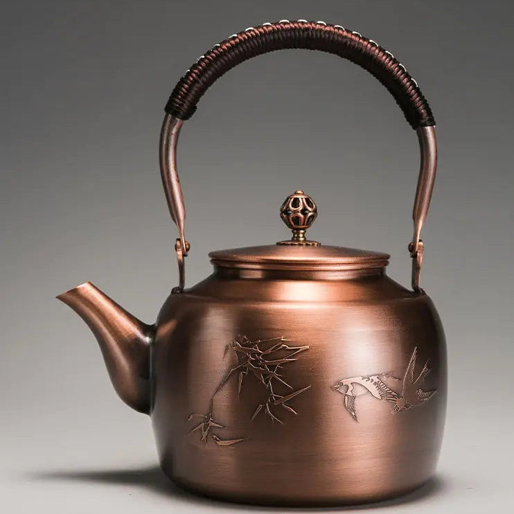 Copper Art Tea Pot