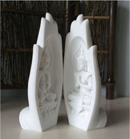 European Style Resin Buddha Hand Home Decor Accent