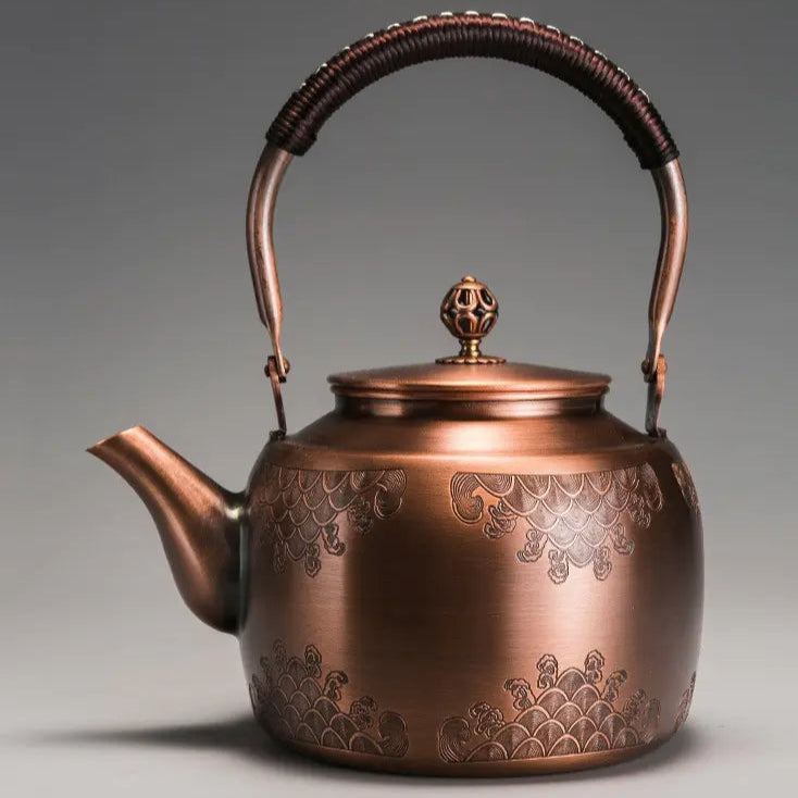 Copper Art Tea Pot