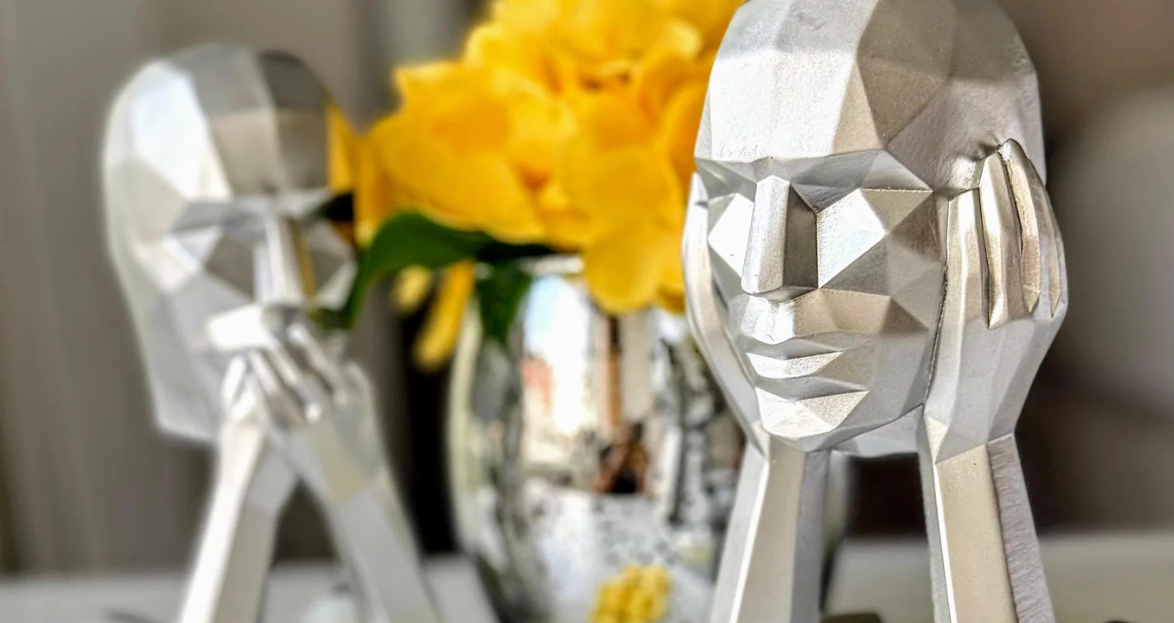 Abstract Art Figurine | Modern Home & Office Decor