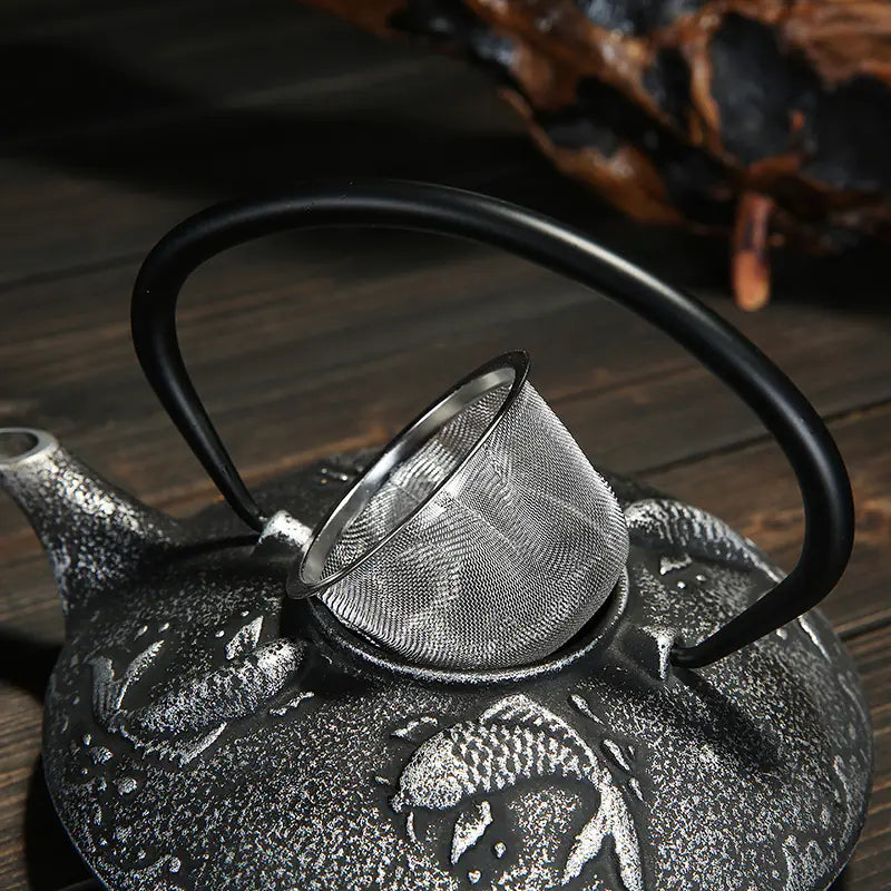 Cast Iron Kung Fu Tea Set