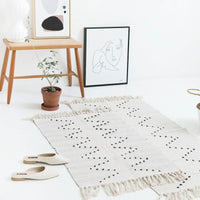 Geometric Weave Pattern Rug