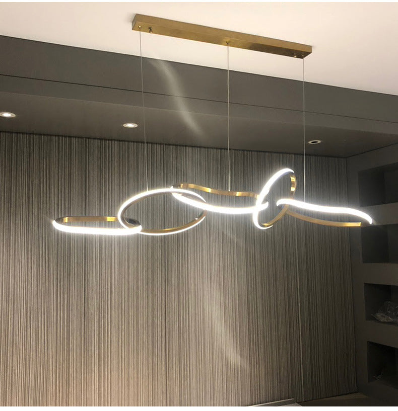 Nordic Minimalist Stainless Steel Pendant Light