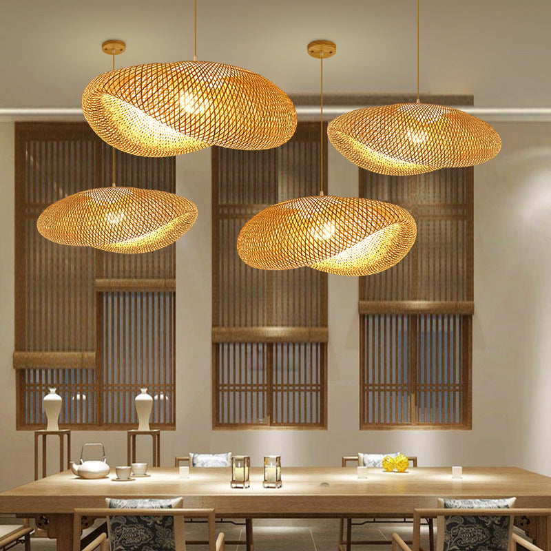 Bamboo Woven Pendant Lamp | Natural Elegant Lighting