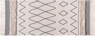 Stylish Tufted Cotton Rug-HomeAscent