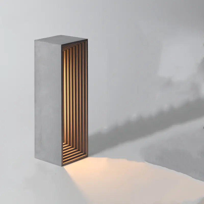 Minimalist Concrete Table Lamp for Modern Spaces