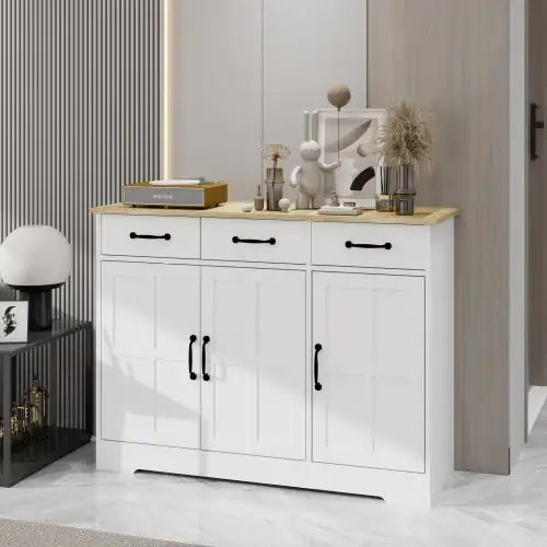Farmhouse Buffet Cabinet | Versatile Sideboard Storage