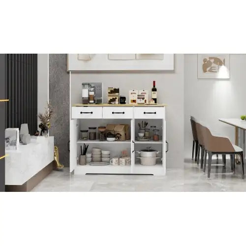 Farmhouse Buffet Cabinet | Versatile Sideboard Storage