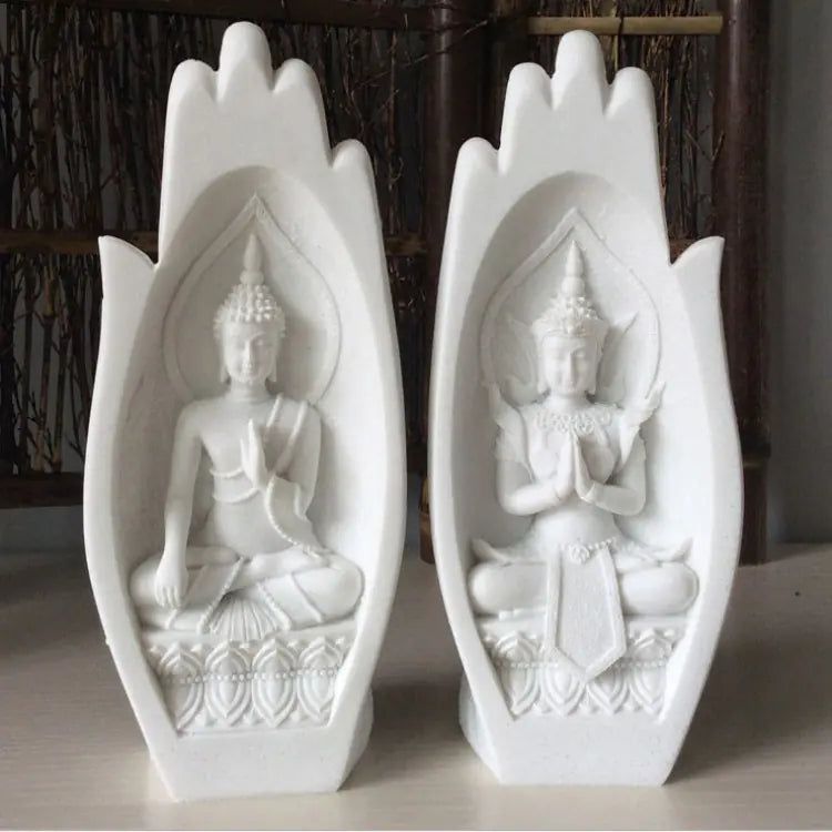 European Style Resin Buddha Hand Home Decor Accent