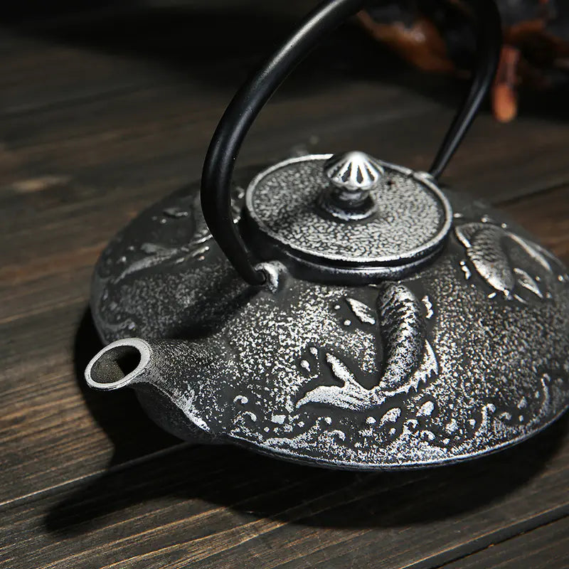 Cast Iron Kung Fu Tea Set