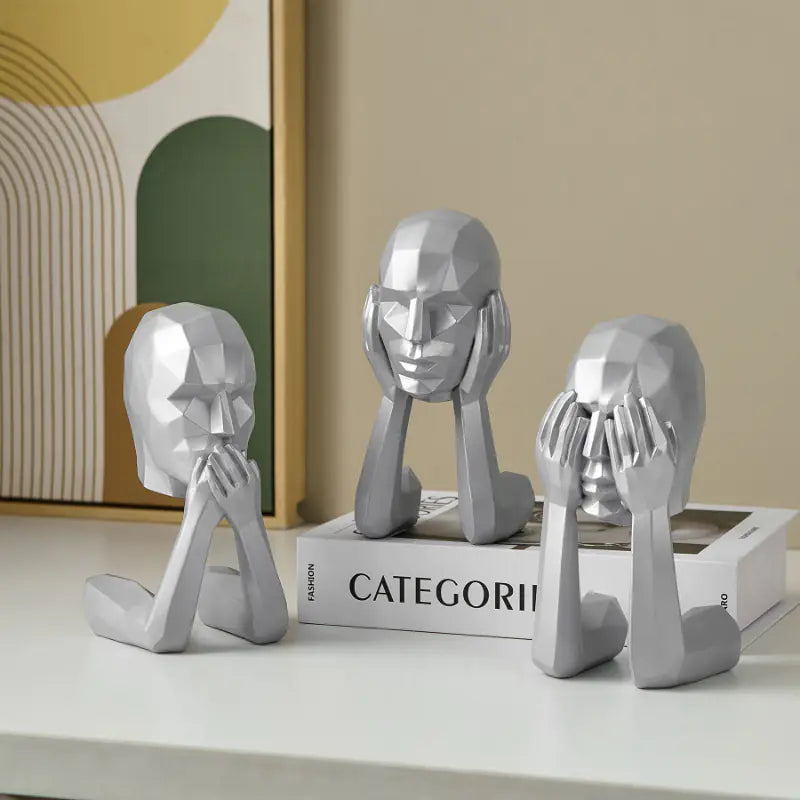Abstract Art Figurine | Modern Home & Office Decor