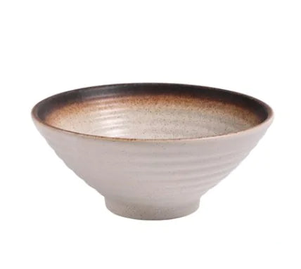 Contemporary Artisan Porcelain Bowls | Elegant Spiral Design