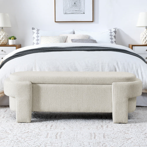 Modern Storage Ottoman Bench
