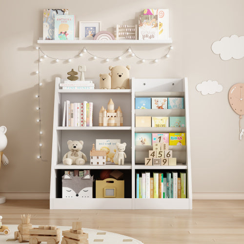 Kids’ Bookshelf and Organizer
