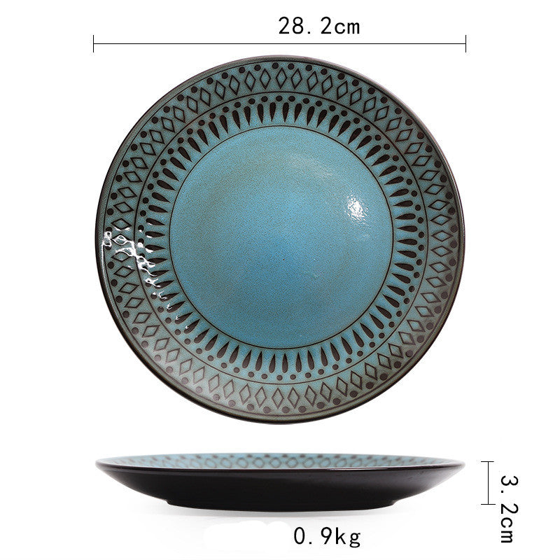 Elegant Retro Ceramic Tableware Set