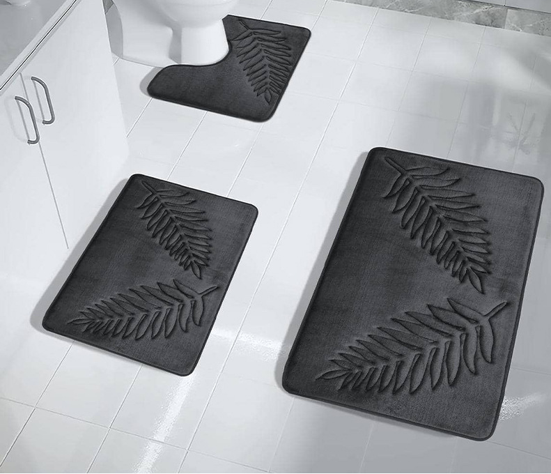Botanical Memory Foam Bath Mat