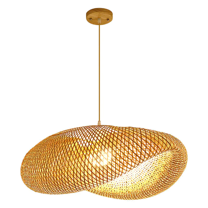 Bamboo Woven Pendant Lamp