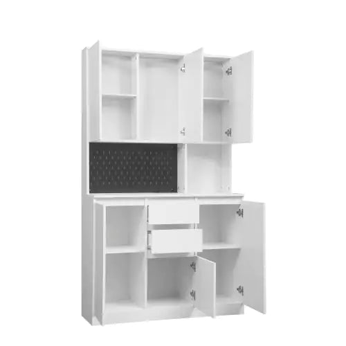 Freestanding Kitchen Cabinet | Modern Storage & Charging