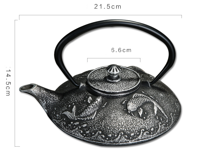Cast Iron Kung Fu Tea Set