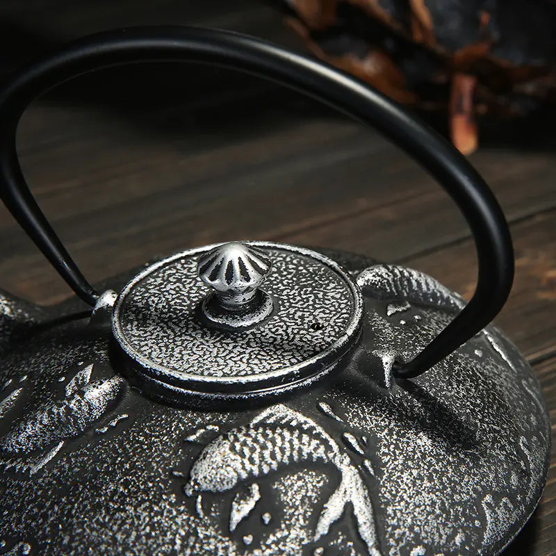 Cast Iron Kung Fu Tea Set
