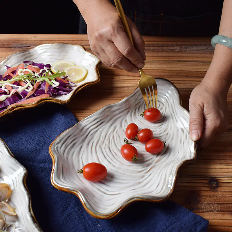 Irregular Ceramic Plates | Creative Modern Tableware