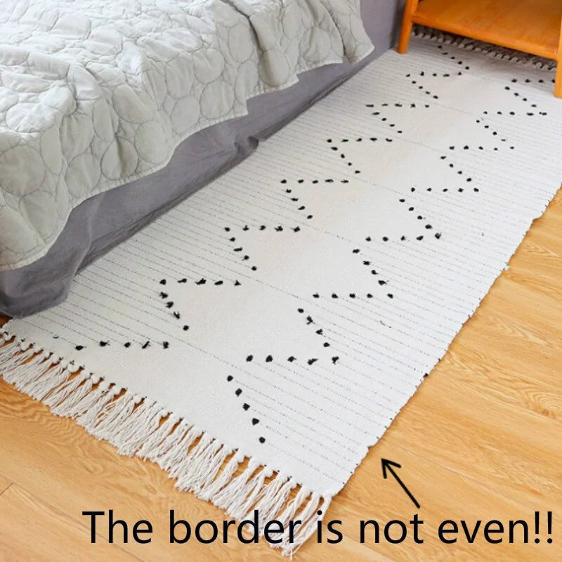 Geometric Weave Pattern Rug-HomeAscent