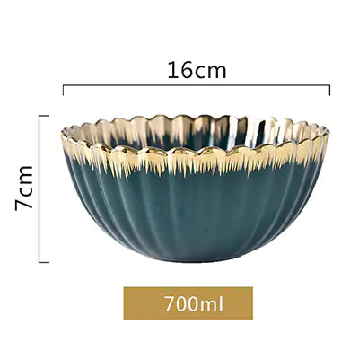 Ceramic Plate & Bowl Set – Elegant Tableware