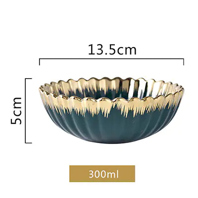 Ceramic Plate & Bowl Set – Elegant Tableware