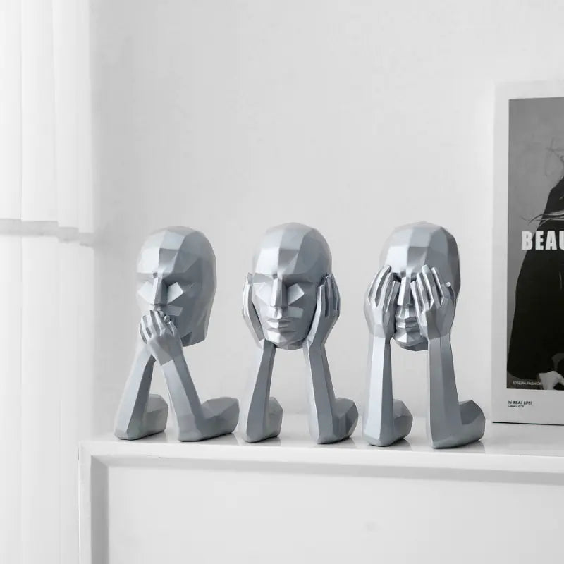 Abstract Art Figurine | Modern Home & Office Decor